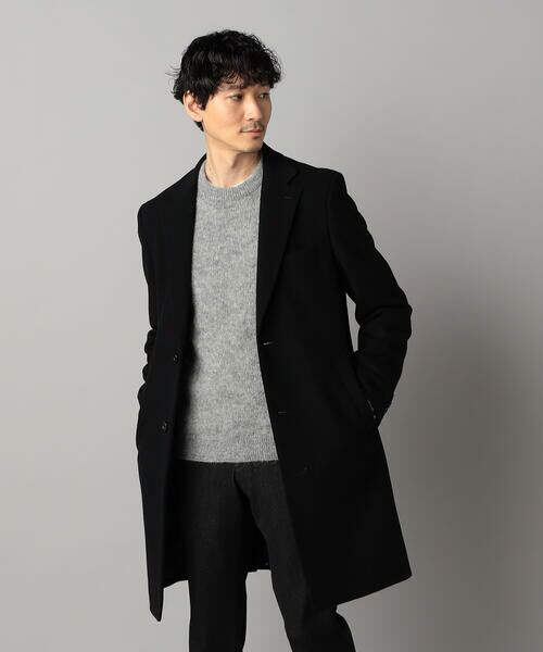 COMME CA MEN / コムサ・メン その他アウター | 尾州産 ウールビーバー チェスターコート | 詳細4