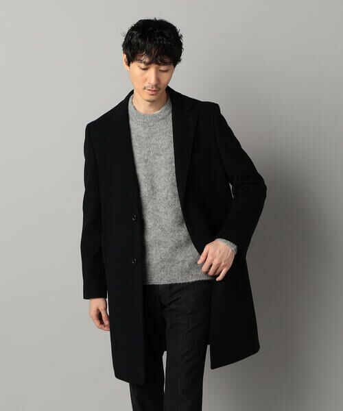 COMME CA MEN / コムサ・メン その他アウター | 尾州産 ウールビーバー チェスターコート | 詳細6
