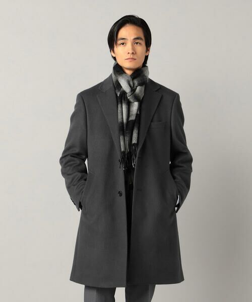 COMME CA MEN / コムサ・メン その他アウター | 尾州産 ウールビーバー チェスターコート | 詳細8