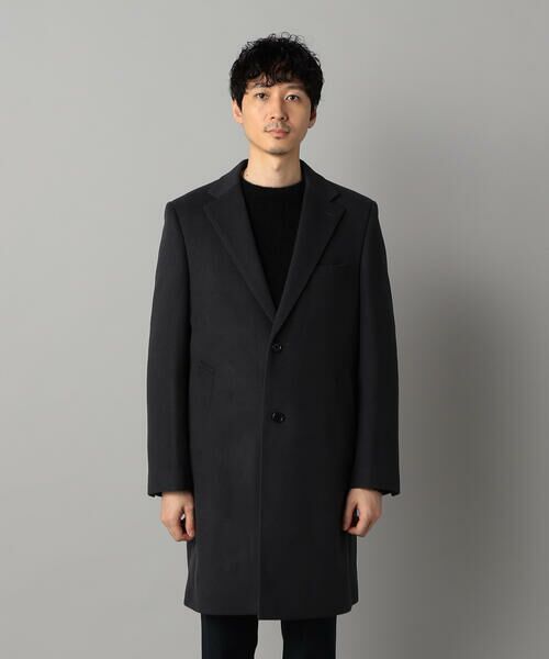 COMME CA MEN / コムサ・メン その他アウター | 尾州産 ウールビーバー チェスターコート | 詳細14