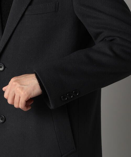 COMME CA MEN / コムサ・メン その他アウター | 尾州産 ウールビーバー チェスターコート | 詳細19