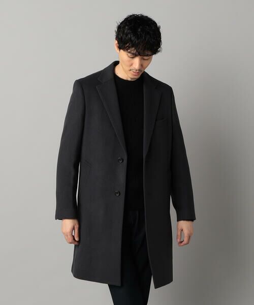 COMME CA MEN / コムサ・メン その他アウター | 尾州産 ウールビーバー チェスターコート | 詳細9