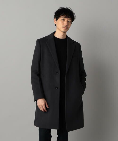 COMME CA MEN / コムサ・メン その他アウター | 尾州産 ウールビーバー チェスターコート | 詳細11