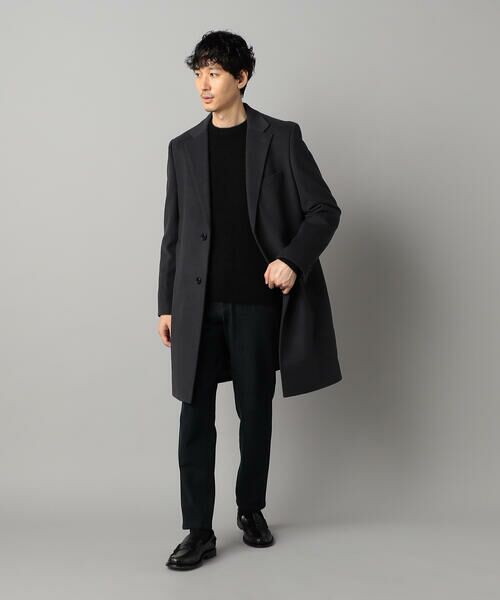 COMME CA MEN / コムサ・メン その他アウター | 尾州産 ウールビーバー チェスターコート | 詳細9