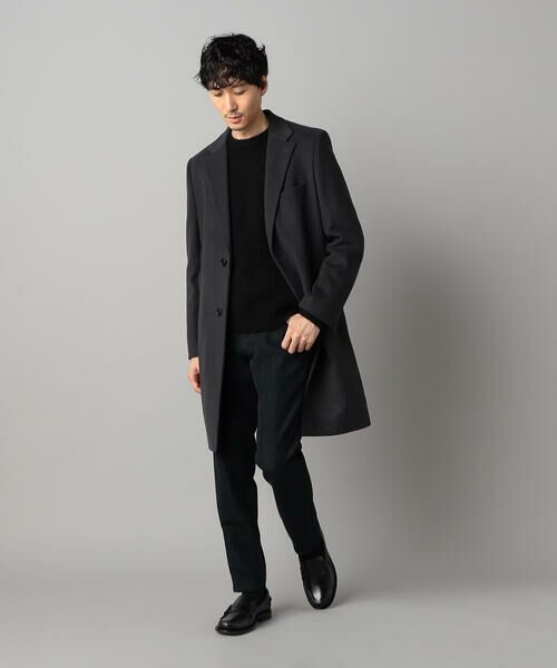 COMME CA MEN / コムサ・メン その他アウター | 尾州産 ウールビーバー チェスターコート | 詳細10