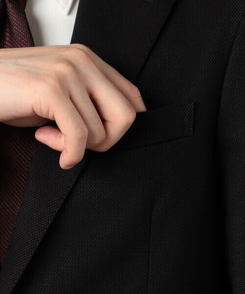 COMME CA MEN / コムサ・メン テーラードジャケット | 【セットアップ対応】ポリエステルドビーストレッチ テーラードジャケット | 詳細15