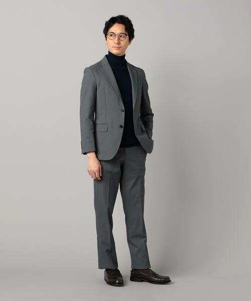 COMME CA MEN / コムサ・メン スラックス・ドレスパンツ | 【セットアップ対応】ポリエステルドビーストレッチ テーパードパンツ | 詳細1