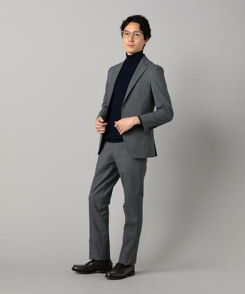 COMME CA MEN / コムサ・メン スラックス・ドレスパンツ | 【セットアップ対応】ポリエステルドビーストレッチ テーパードパンツ | 詳細2