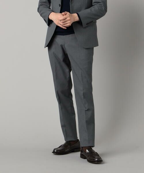 COMME CA MEN / コムサ・メン スラックス・ドレスパンツ | 【セットアップ対応】ポリエステルドビーストレッチ テーパードパンツ | 詳細6