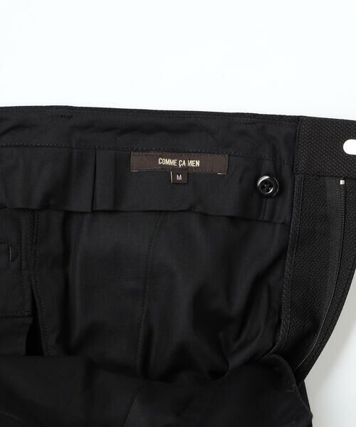 COMME CA MEN / コムサ・メン スラックス・ドレスパンツ | 【セットアップ対応】ポリエステルドビーストレッチ テーパードパンツ | 詳細19