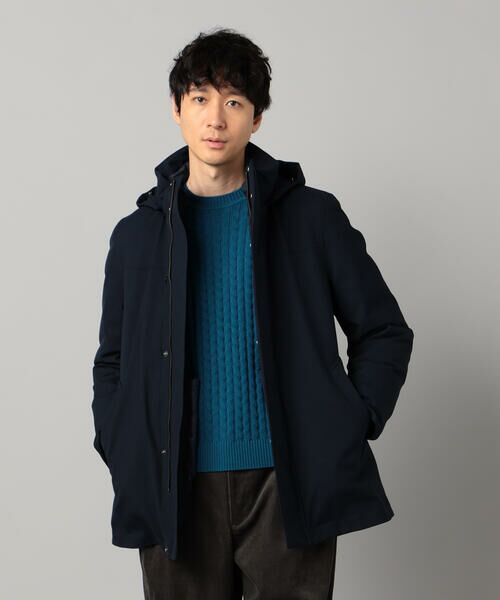 COMME CA MEN / コムサ・メン その他アウター | 【3WAY】ラミネート加工バーズアイ コート | 詳細15