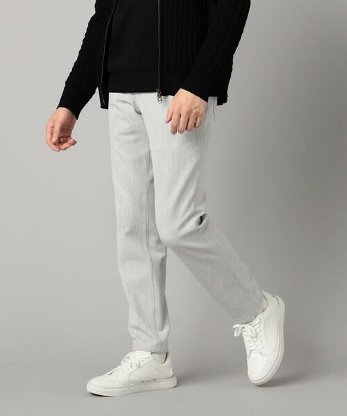 COMME CA MEN / コムサ・メン スラックス・ドレスパンツ | 尾州産裏起毛 2WAYストレッチ 5ポケットパンツ | 詳細4