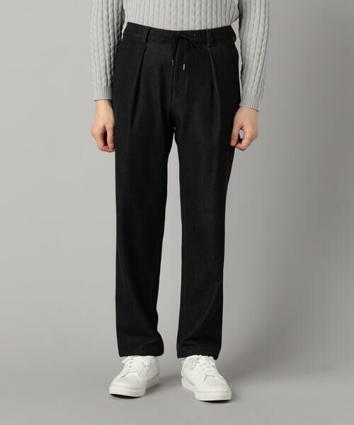 COMME CA MEN / コムサ・メン その他パンツ | 尾州産裏起毛 2WAYストレッチ タックパンツ | 詳細7