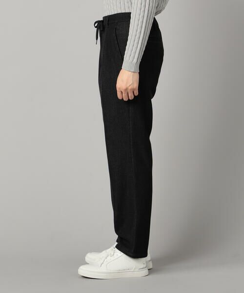 COMME CA MEN / コムサ・メン その他パンツ | 尾州産裏起毛 2WAYストレッチ タックパンツ | 詳細8