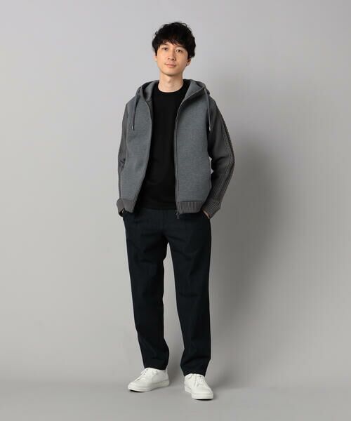 COMME CA MEN / コムサ・メン その他パンツ | 尾州産裏起毛 2WAYストレッチ タックパンツ | 詳細15
