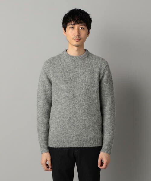 COMME CA MEN / コムサ・メン ニット・セーター | アルパカシャギー クルーネックニット | 詳細6