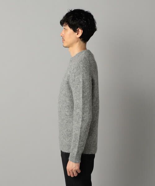 COMME CA MEN / コムサ・メン ニット・セーター | アルパカシャギー クルーネックニット | 詳細7