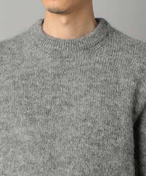 COMME CA MEN / コムサ・メン ニット・セーター | アルパカシャギー クルーネックニット | 詳細9