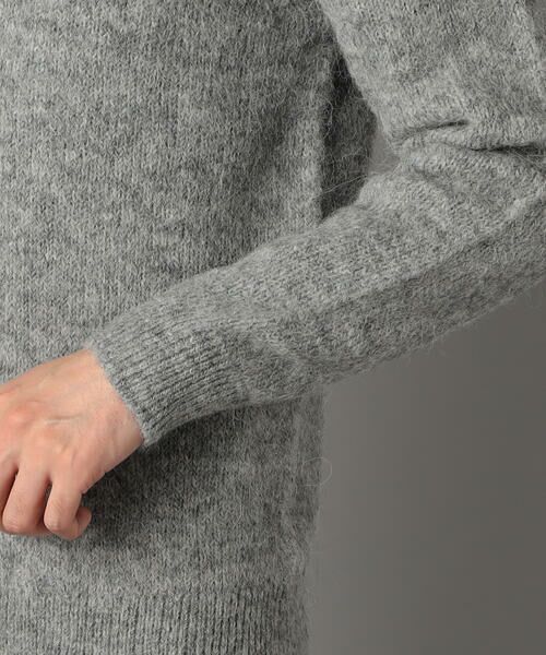 COMME CA MEN / コムサ・メン ニット・セーター | アルパカシャギー クルーネックニット | 詳細10