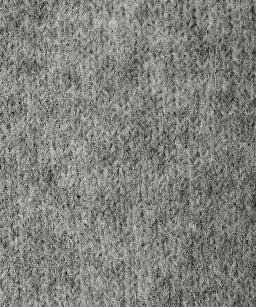 COMME CA MEN / コムサ・メン ニット・セーター | アルパカシャギー クルーネックニット | 詳細12