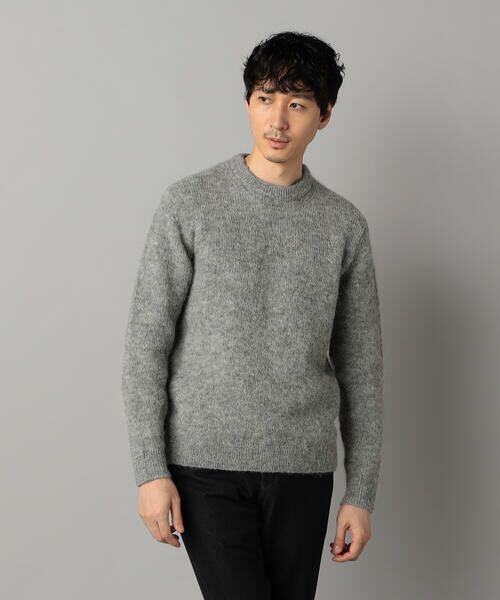 COMME CA MEN / コムサ・メン ニット・セーター | アルパカシャギー クルーネックニット | 詳細5