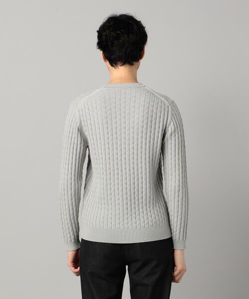 COMME CA MEN / コムサ・メン ニット・セーター | リンクスジャカード クルーネックニット | 詳細6