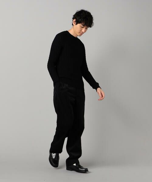 COMME CA MEN / コムサ・メン ニット・セーター | リンクスジャカード クルーネックニット | 詳細11