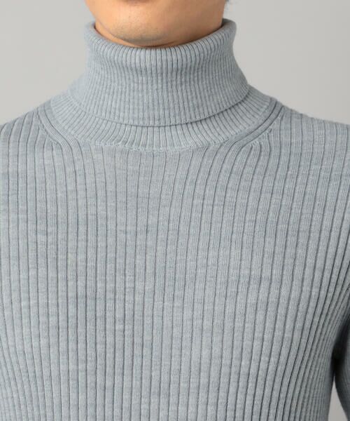 COMME CA MEN / コムサ・メン ニット・セーター | 「FILIVIVI」リブ タートルネックニット | 詳細8