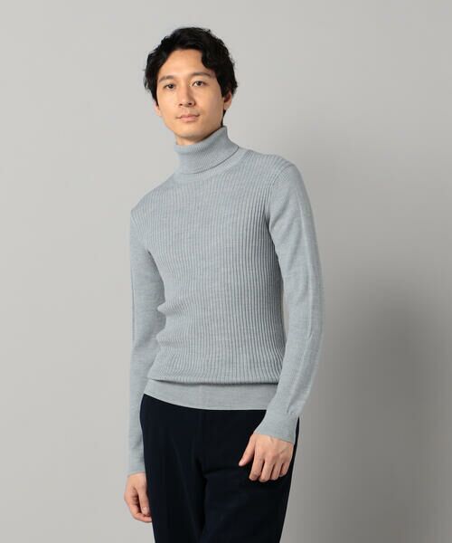 COMME CA MEN / コムサ・メン ニット・セーター | 「FILIVIVI」リブ タートルネックニット | 詳細3