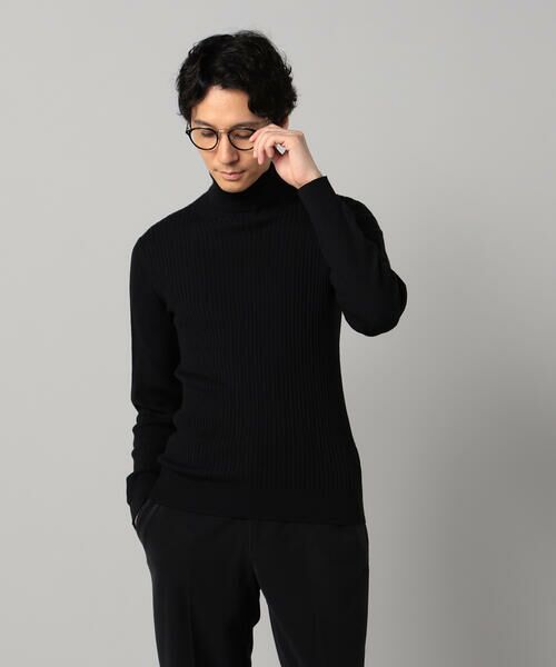 COMME CA MEN / コムサ・メン ニット・セーター | 「FILIVIVI」リブ タートルネックニット | 詳細14