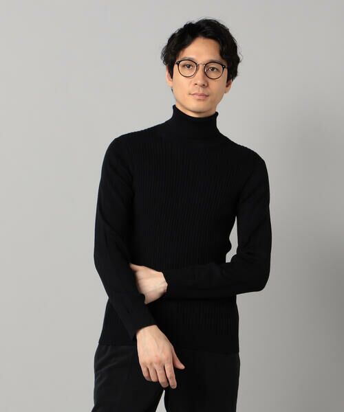 COMME CA MEN / コムサ・メン ニット・セーター | 「FILIVIVI」リブ タートルネックニット | 詳細15