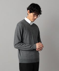 COMME CA MEN / コムサ・メン ニット・セーター | 「FILIVIVI」天竺Vネックニット