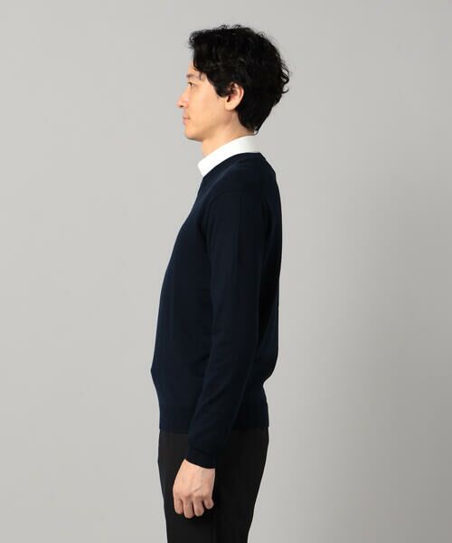 COMME CA MEN / コムサ・メン ニット・セーター | 「FILIVIVI」天竺Vネックニット | 詳細14