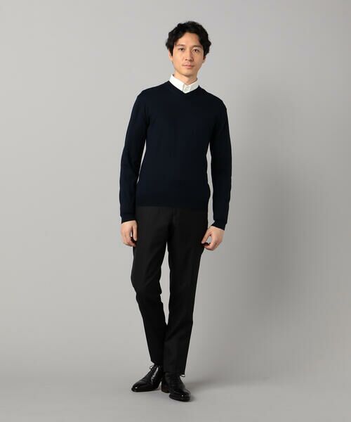 COMME CA MEN / コムサ・メン ニット・セーター | 「FILIVIVI」天竺Vネックニット | 詳細9