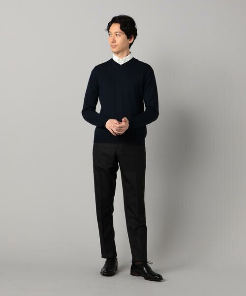 COMME CA MEN / コムサ・メン ニット・セーター | 「FILIVIVI」天竺Vネックニット | 詳細10