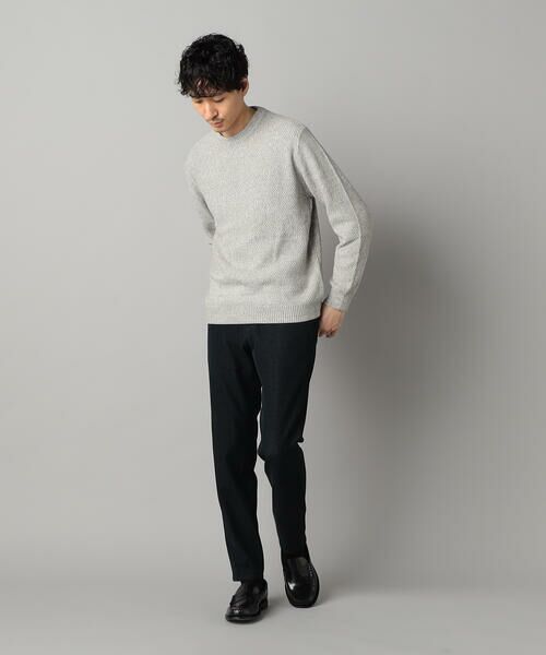 COMME CA MEN / コムサ・メン ニット・セーター | メランジ クルーネックニット | 詳細3