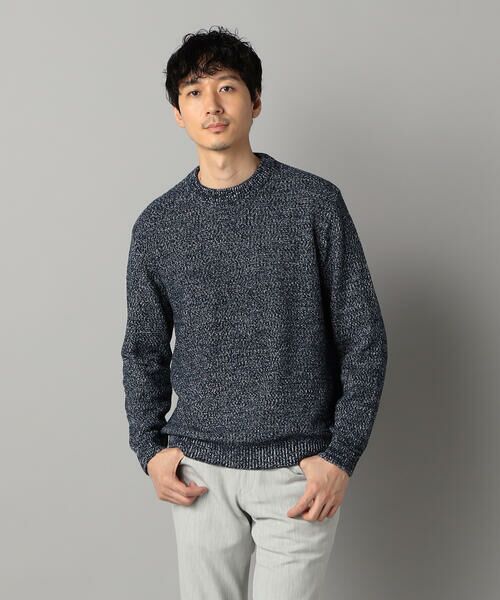 COMME CA MEN / コムサ・メン ニット・セーター | メランジ クルーネックニット | 詳細23