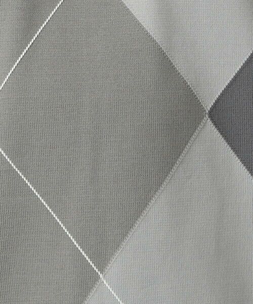 COMME CA MEN / コムサ・メン ニット・セーター | アーガイル柄 クルーネックニット | 詳細6