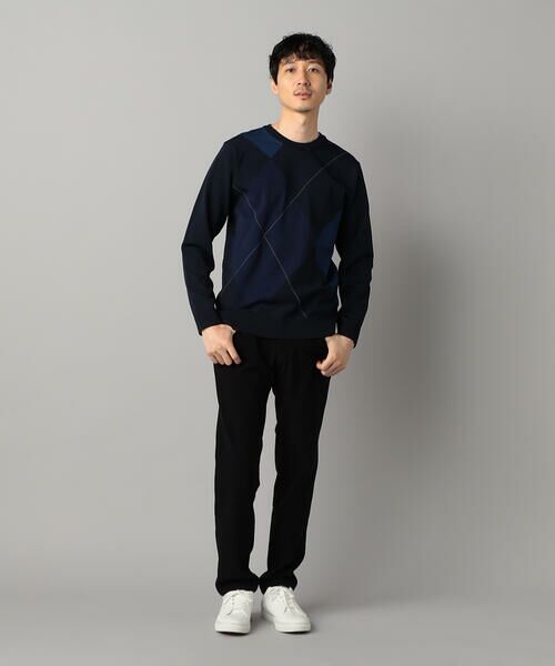 COMME CA MEN / コムサ・メン ニット・セーター | アーガイル柄 クルーネックニット | 詳細12