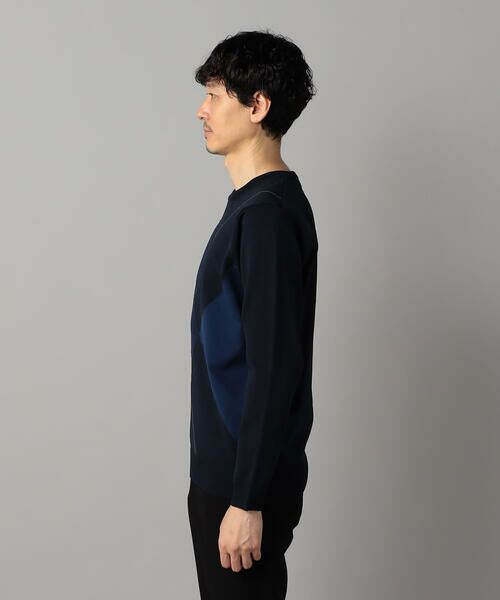 COMME CA MEN / コムサ・メン ニット・セーター | アーガイル柄 クルーネックニット | 詳細16