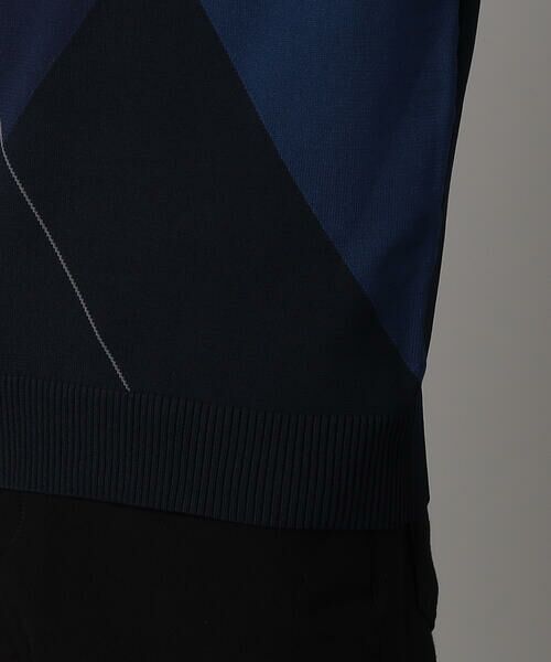 COMME CA MEN / コムサ・メン ニット・セーター | アーガイル柄 クルーネックニット | 詳細20