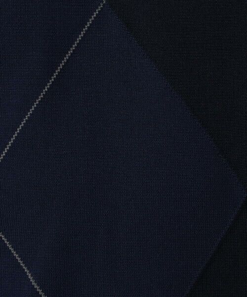 COMME CA MEN / コムサ・メン ニット・セーター | アーガイル柄 クルーネックニット | 詳細21