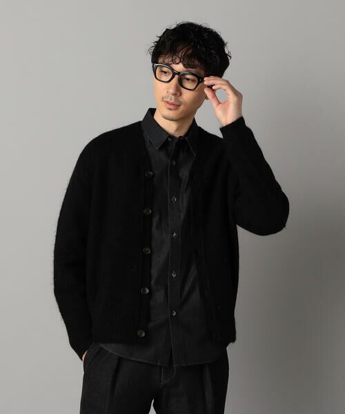 COMME CA MEN / コムサ・メン カーディガン・ボレロ | アルパカシャギー カーディガン | 詳細17