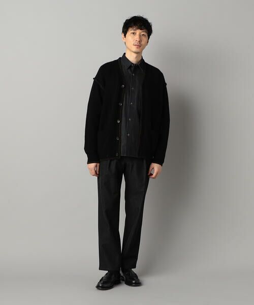 COMME CA MEN / コムサ・メン カーディガン・ボレロ | ブランケットステッチ カーディガン | 詳細1