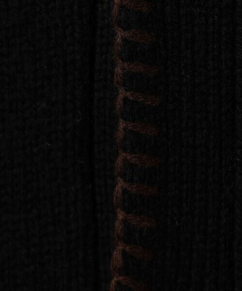 COMME CA MEN / コムサ・メン カーディガン・ボレロ | ブランケットステッチ カーディガン | 詳細6