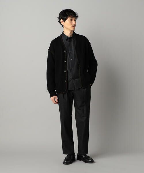 COMME CA MEN / コムサ・メン カーディガン・ボレロ | ブランケットステッチ カーディガン | 詳細2