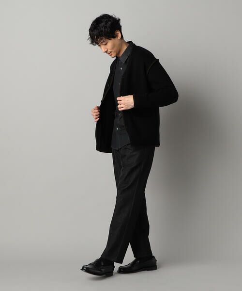 COMME CA MEN / コムサ・メン カーディガン・ボレロ | ブランケットステッチ カーディガン | 詳細3