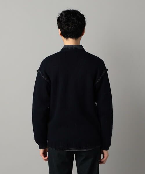COMME CA MEN / コムサ・メン カーディガン・ボレロ | ブランケットステッチ カーディガン | 詳細14