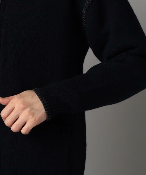 COMME CA MEN / コムサ・メン カーディガン・ボレロ | ブランケットステッチ カーディガン | 詳細16