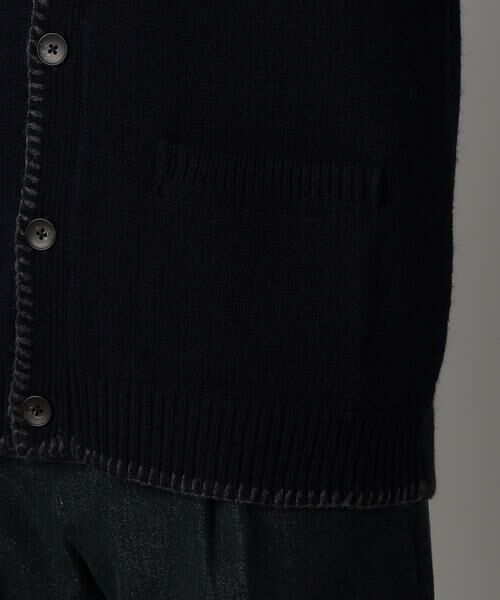 COMME CA MEN / コムサ・メン カーディガン・ボレロ | ブランケットステッチ カーディガン | 詳細18